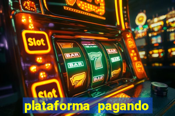 plataforma pagando muito fortune tiger